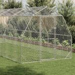 Petshop - Accesorii petshop - Culcusuri si custi - Tarcuri si colivii - Pui de gaina 2,5x8x2,25 m Otel galvanizat - Infinity.ro