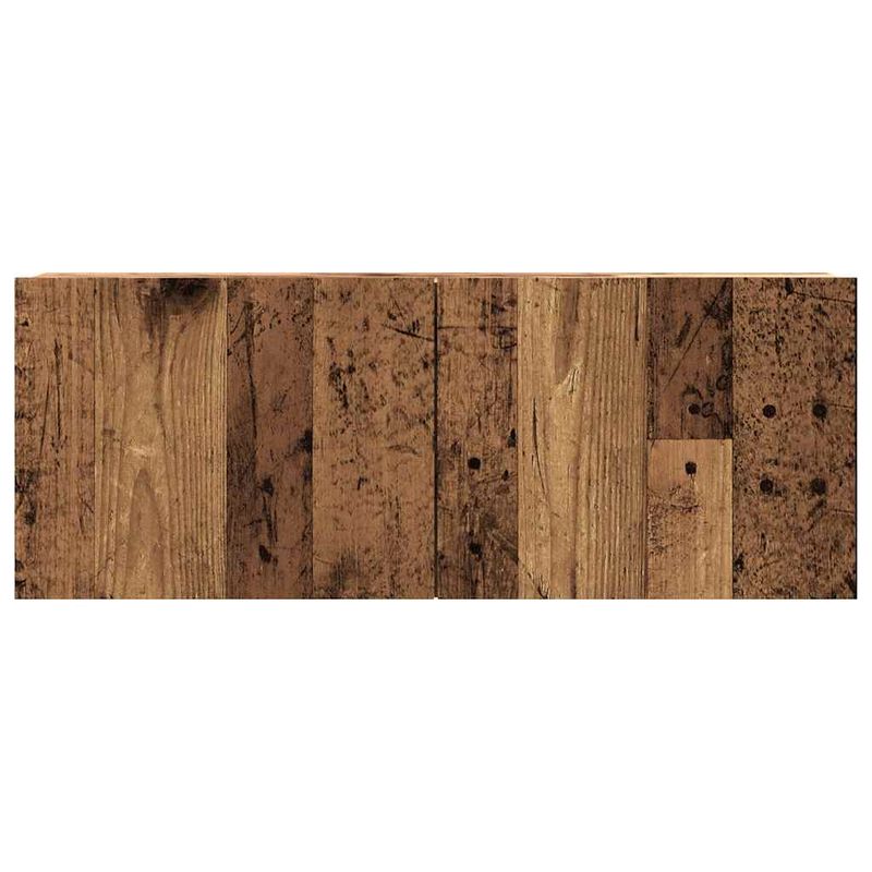 Casa si Gradina - Mobilier - Comode si corpuri - Comode - Dulap TV de perete, lemn vechi, 80x30x30 cm, lemn prelucrat - Infinity.ro