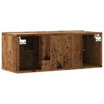 Casa si Gradina - Mobilier - Comode si corpuri - Comode - Dulap TV de perete, lemn vechi, 80x30x30 cm, lemn prelucrat - Infinity.ro