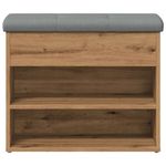 Casa si Gradina - Mobilier - Canapele si coltare - Banchete - Bancheta pantofar stejar artizanal 62x32x50 cm lemn prelucrat - Infinity.ro