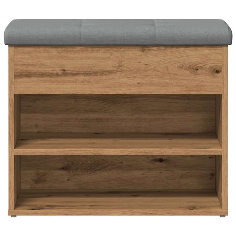 Casa si Gradina - Mobilier - Canapele si coltare - Banchete - Bancheta pantofar stejar artizanal 62x32x50 cm lemn prelucrat - Infinity.ro