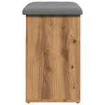Casa si Gradina - Mobilier - Canapele si coltare - Banchete - Bancheta pantofar stejar artizanal 62x32x50 cm lemn prelucrat - Infinity.ro