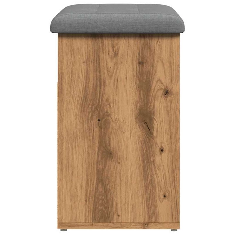 Casa si Gradina - Mobilier - Canapele si coltare - Banchete - Bancheta pantofar stejar artizanal 62x32x50 cm lemn prelucrat - Infinity.ro