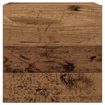 Casa si Gradina - Mobilier - Seturi de mobilier - Seturi living - Set dulap TV 7 piese montat pe perete lemn vechi lemn prelucrat - Infinity.ro