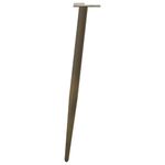 Casa si Gradina - Mobilier - Feronerie si accesorii mobila - Picioare masuta de cafea Forma conica 4 buc Otel natural Otel, mărime 72-73 cm - Infinity.ro