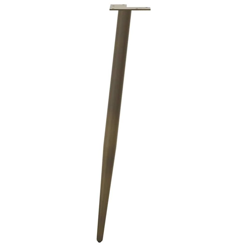 Casa si Gradina - Mobilier - Feronerie si accesorii mobila - Picioare masuta de cafea Forma conica 4 buc Otel natural Otel, mărime 72-73 cm - Infinity.ro