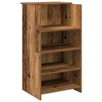 Casa si Gradina - Mobilier - Mese si birouri - Birouri - Birou de receptie Lemn vechi 55x50x103,5 cm Lemn prelucrat - Infinity.ro