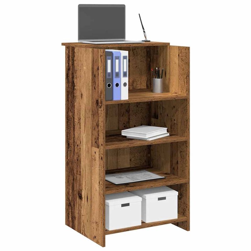 Casa si Gradina - Mobilier - Mese si birouri - Birouri - Birou de receptie Lemn vechi 55x50x103,5 cm Lemn prelucrat - Infinity.ro