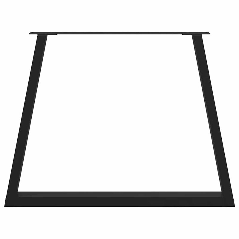 Casa si Gradina - Mobilier - Feronerie si accesorii mobila - Picioare pentru masa in forma de V 3 buc Negru Otel - Infinity.ro