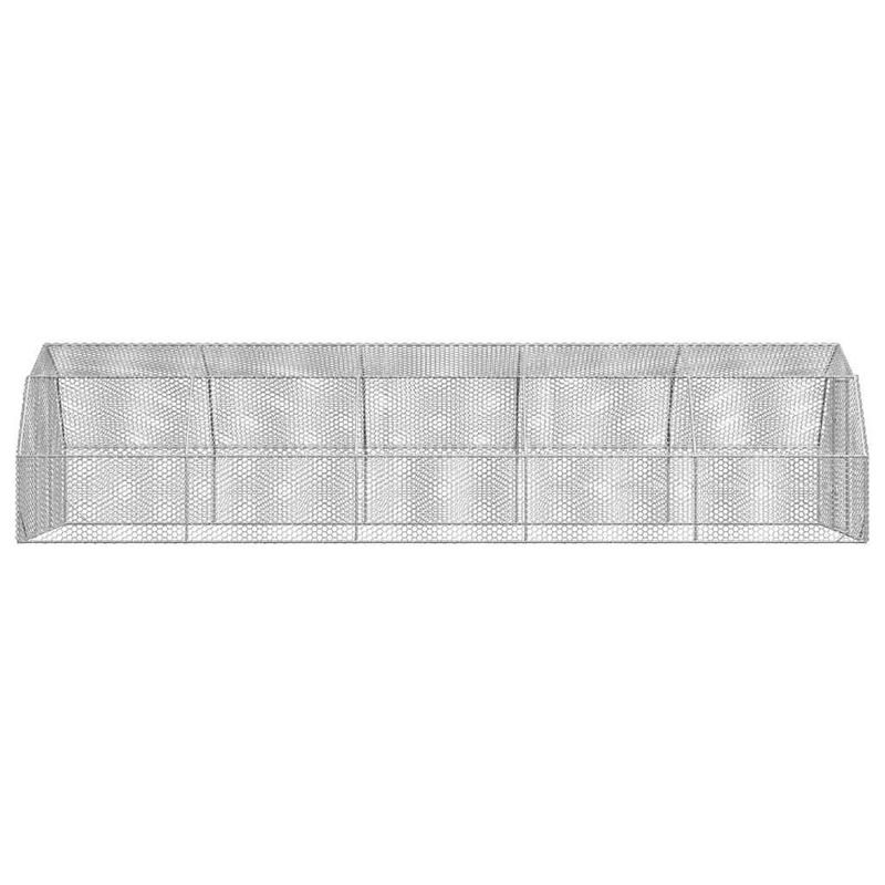 Petshop - Accesorii petshop - Culcusuri si custi - Custi interior si exterior - Pui de gaina 2,5x10x2,25 m Otel galvanizat - Infinity.ro