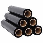 Carti si Birotica - Birotica - Articole ambalare - Film extensibil 6 buc Negru 20 μm 50 cm x 150 m - Infinity.ro