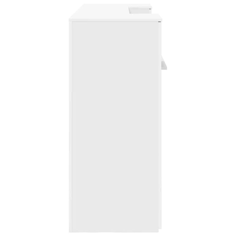 Casa si Gradina - Mobilier - Mese si birouri - Birouri - Birou de receptie alb 200x50x103,5 cm din lemn prelucrat - Infinity.ro