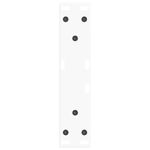 Casa si Gradina - Mobilier - Feronerie si accesorii mobila - Picioare pentru masa in forma de V 2 buc alb otel - Infinity.ro