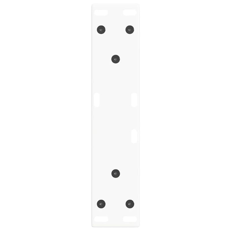 Casa si Gradina - Mobilier - Feronerie si accesorii mobila - Picioare pentru masa in forma de V 2 buc alb otel - Infinity.ro