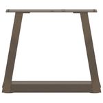 Casa si Gradina - Mobilier - Feronerie si accesorii mobila - Picioare pentru masa in forma de V 2 buc Otel natural Otel - Infinity.ro