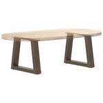 Casa si Gradina - Mobilier - Feronerie si accesorii mobila - Picioare pentru masa in forma de V 2 buc Otel natural Otel - Infinity.ro