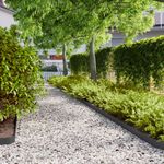 Casa si Gradina - Gradina si terasa - Garduri, panouri si accesorii - Borduri de gazon 10 buc Negru 10x103 cm Otel laminat la rece - Infinity.ro