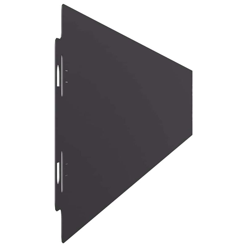 Casa si Gradina - Gradina si terasa - Garduri, panouri si accesorii - Borduri de gazon 10 buc Negru 10x103 cm Otel laminat la rece - Infinity.ro