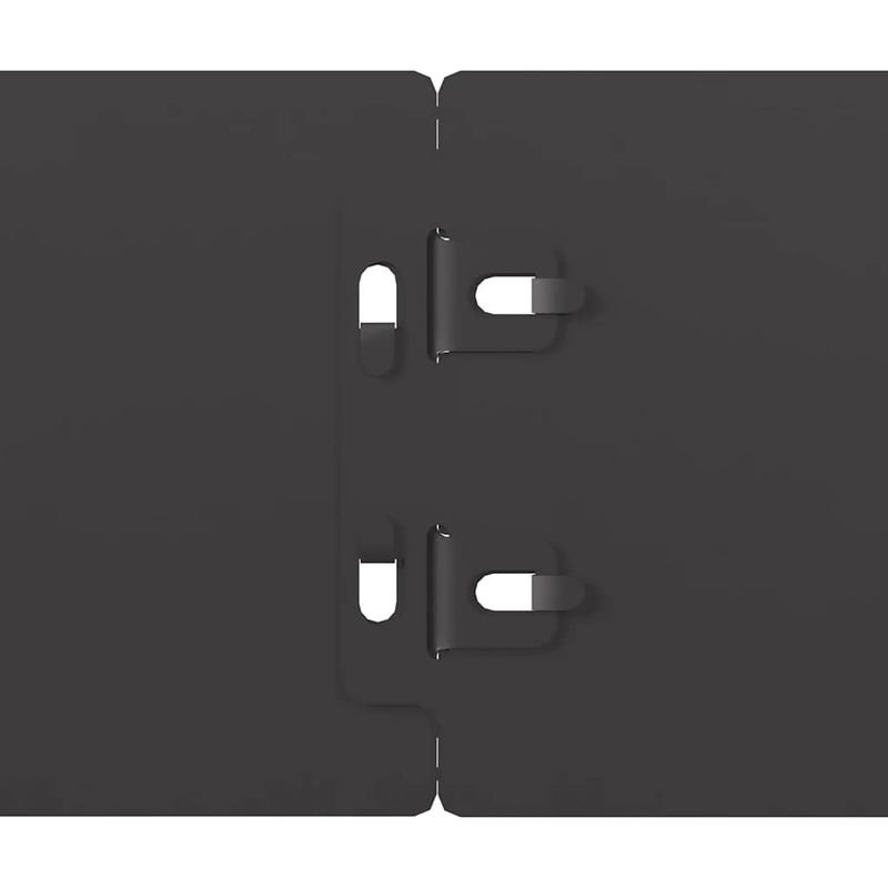 Casa si Gradina - Gradina si terasa - Garduri, panouri si accesorii - Borduri de gazon 10 buc Negru 10x103 cm Otel laminat la rece - Infinity.ro