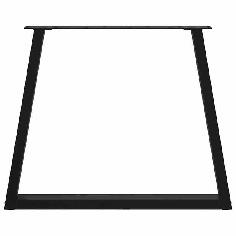 Casa si Gradina - Mobilier - Feronerie si accesorii mobila - Picioare pentru masa in forma de V 3 buc Negru Otel - Infinity.ro
