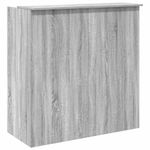 Casa si Gradina - Mobilier - Mese si birouri - Birouri - Birou de receptie Gri Sonoma 100x50x103,5 cm Lemn prelucrat - Infinity.ro