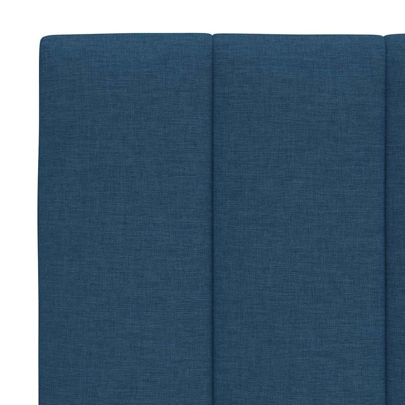 Casa si Gradina - Mobilier - Paturi si accesorii - Paturi - Cadru de pat fara saltea, albastru, 160x200 cm, textil - Infinity.ro