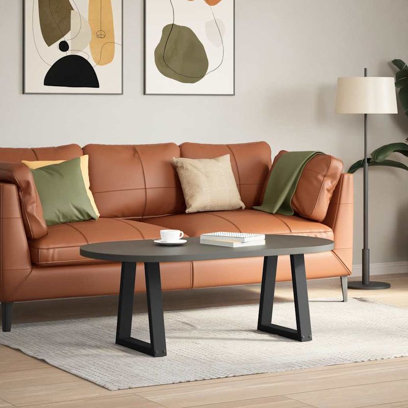 Casa si Gradina - Mobilier - Feronerie si accesorii mobila - Picioare pentru masa in forma de V 2 buc Negru Otel - Infinity.ro