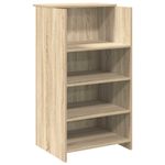 Casa si Gradina - Mobilier - Mese si birouri - Birouri - Birou de receptie Stejar Sonoma 55x50x103,5 cm Lemn prelucrat - Infinity.ro