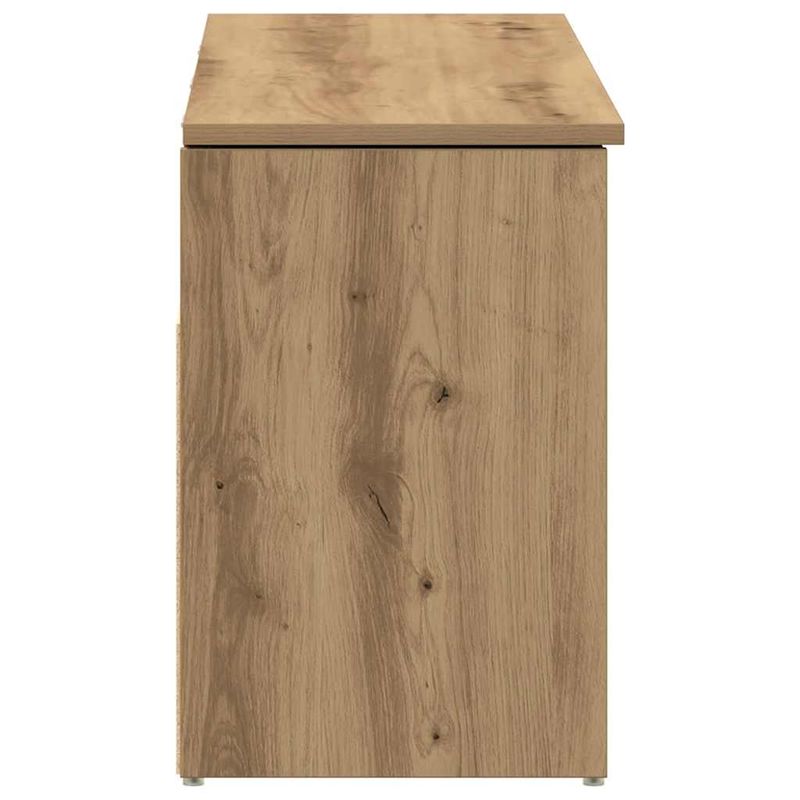 Casa si Gradina - Mobilier - Organizare si depozitare - Organizator incaltaminte - Bancheta pantofar stejar artizanal 102x30,5x45cm lemn prelucrat - Infinity.ro