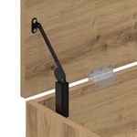 Casa si Gradina - Mobilier - Organizare si depozitare - Organizator incaltaminte - Bancheta pantofar stejar artizanal 102x30,5x45cm lemn prelucrat - Infinity.ro