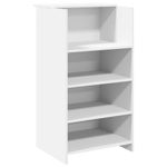 Casa si Gradina - Mobilier - Mese si birouri - Birouri - Birou de receptie alb 55x50x103,5 cm lemn prelucrat - Infinity.ro