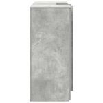 Casa si Gradina - Mobilier - Mese si birouri - Birouri - Birou de receptie Gri beton 155x50x103,5 cm Lemn prelucrat - Infinity.ro