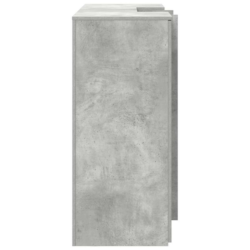 Casa si Gradina - Mobilier - Mese si birouri - Birouri - Birou de receptie Gri beton 155x50x103,5 cm Lemn prelucrat - Infinity.ro