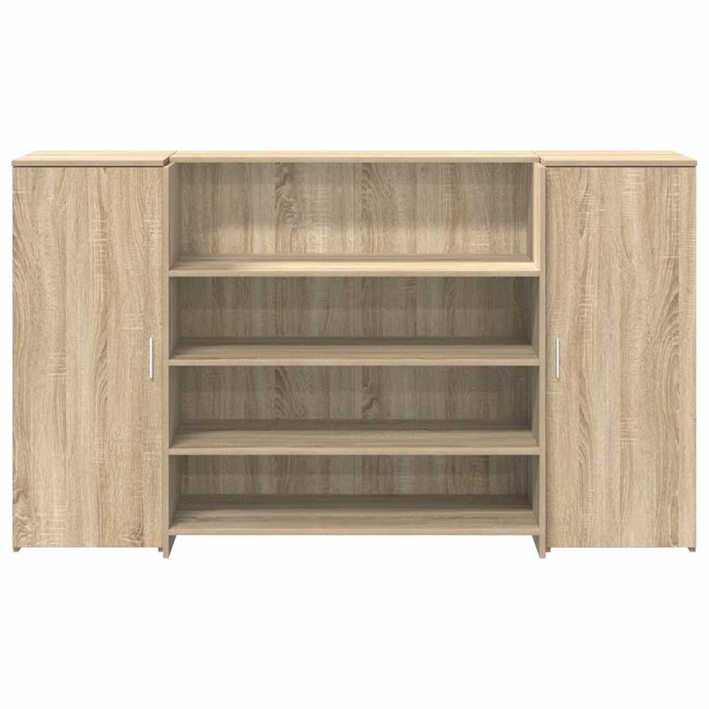 Casa si Gradina - Mobilier - Mese si birouri - Birouri - Birou de receptie Stejar Sonoma 180x50x103,5 cm Lemn prelucrat - Infinity.ro