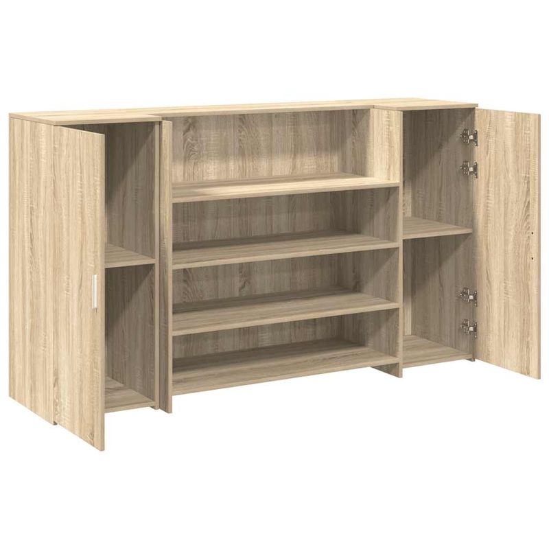 Casa si Gradina - Mobilier - Mese si birouri - Birouri - Birou de receptie Stejar Sonoma 180x50x103,5 cm Lemn prelucrat - Infinity.ro