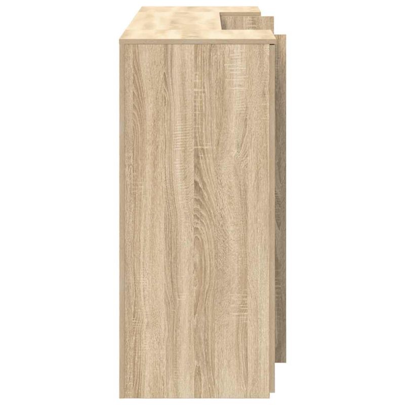 Casa si Gradina - Mobilier - Mese si birouri - Birouri - Birou de receptie Stejar Sonoma 180x50x103,5 cm Lemn prelucrat - Infinity.ro