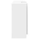 Casa si Gradina - Mobilier - Mese si birouri - Birouri - Birou de receptie alb 200x50x103,5 cm din lemn prelucrat - Infinity.ro