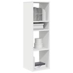 Casa si Gradina - Mobilier - Biblioteci si rafturi - Biblioteci - Biblioteca, alb, 34x31x112 cm, lemn prelucrat - Infinity.ro