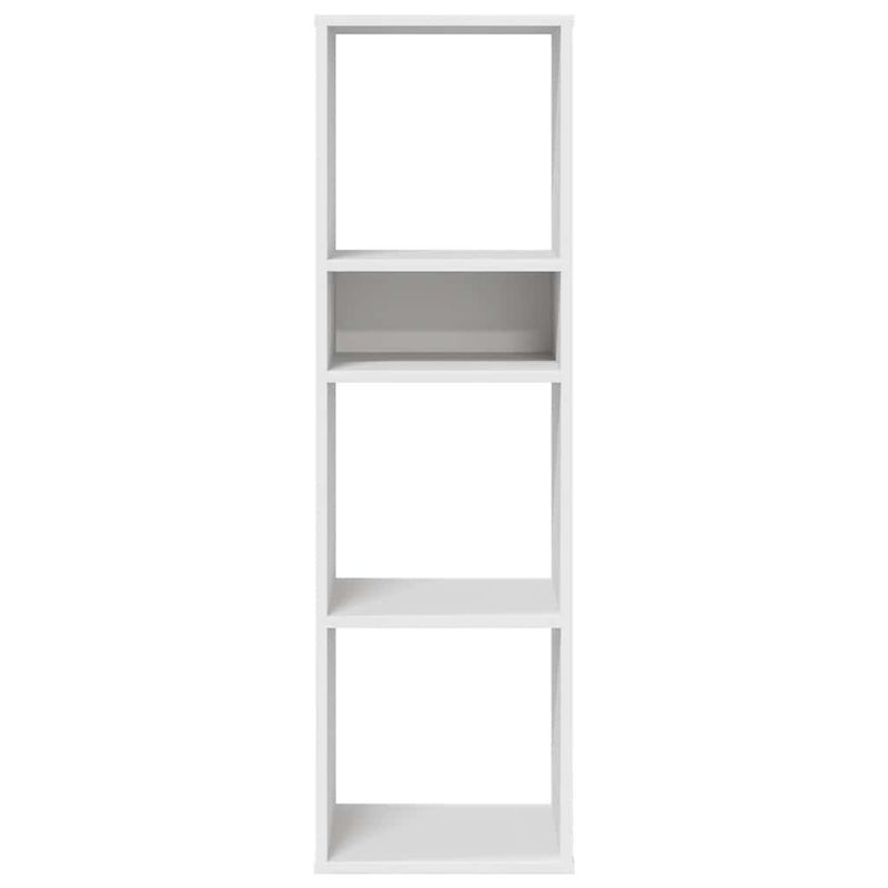 Casa si Gradina - Mobilier - Biblioteci si rafturi - Biblioteci - Biblioteca, alb, 34x31x112 cm, lemn prelucrat - Infinity.ro