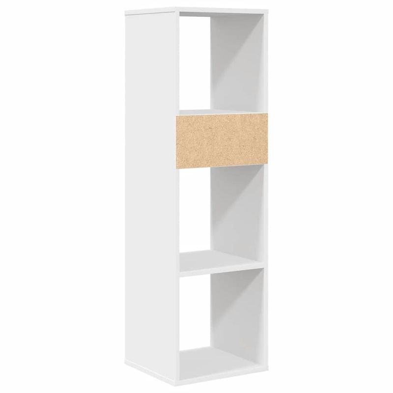 Casa si Gradina - Mobilier - Biblioteci si rafturi - Biblioteci - Biblioteca, alb, 34x31x112 cm, lemn prelucrat - Infinity.ro