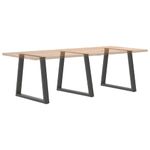 Casa si Gradina - Mobilier - Feronerie si accesorii mobila - Picioare pentru masa in forma de V 3 buc Antracit Otel - Infinity.ro