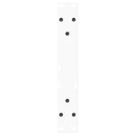 Casa si Gradina - Mobilier - Feronerie si accesorii mobila - Picioare pentru masa in forma de V 2 buc alb otel - Infinity.ro