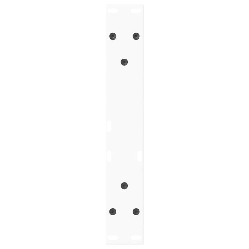 Casa si Gradina - Mobilier - Feronerie si accesorii mobila - Picioare pentru masa in forma de V 2 buc alb otel - Infinity.ro