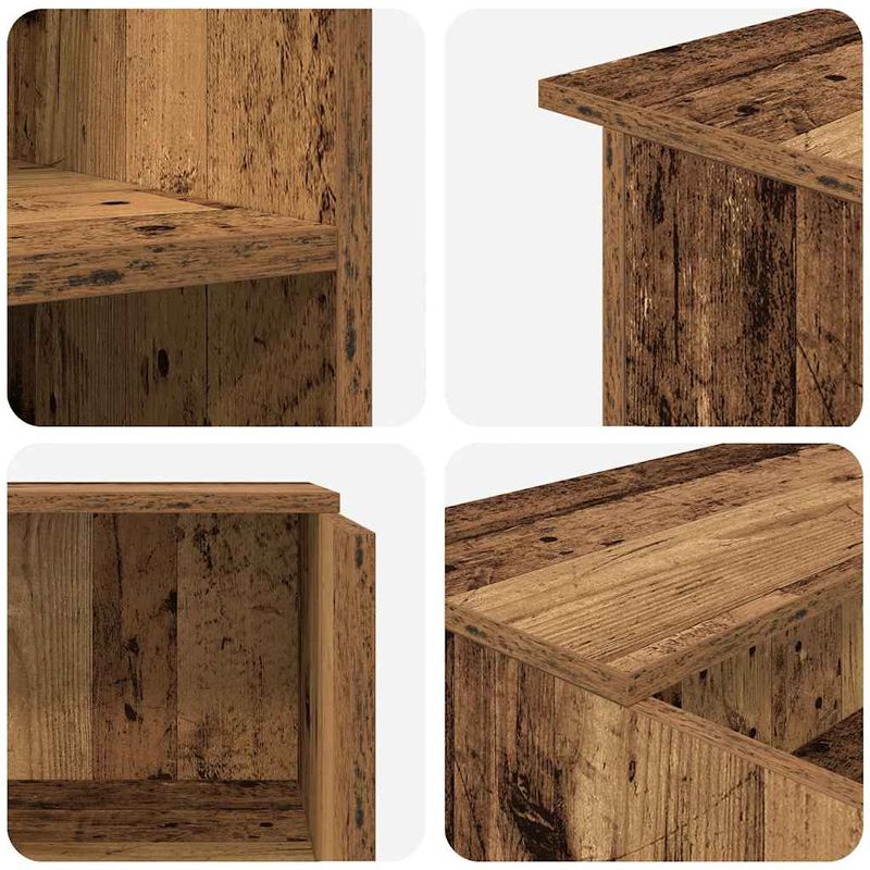Casa si Gradina - Mobilier - Mese si birouri - Birouri - Birou de receptie Lemn vechi 100x50x103,5 cm Lemn prelucrat - Infinity.ro