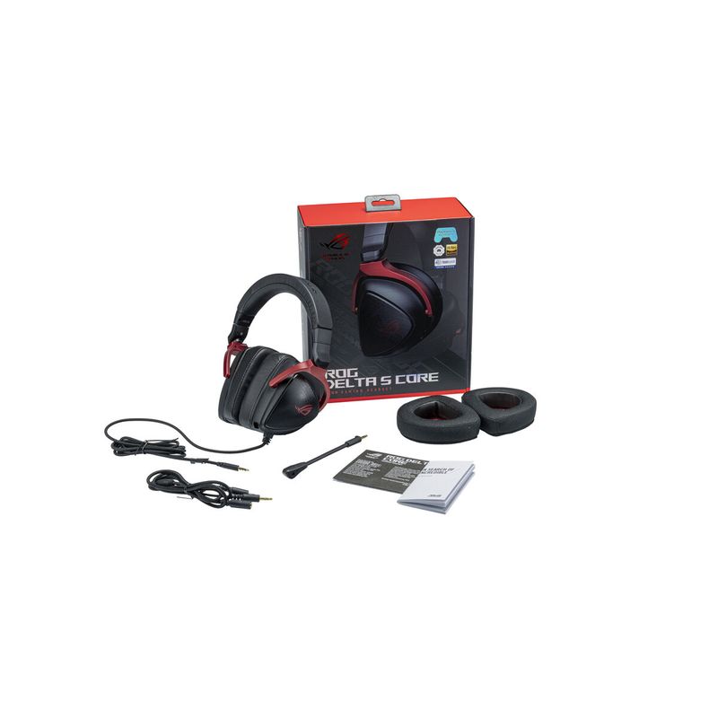 PC, gaming si accesorii - Gaming - Accesorii gaming - Controlere, Volane si Casti gaming - Casti cu Microfon Gaming Asus Delta S Core - Infinity.ro