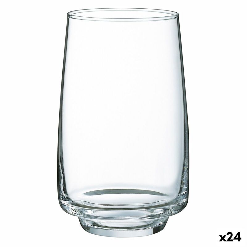 Casa si Gradina - Bucatarie si vesela - Cani si pahare - Pahare - Pahar Luminarc Equip Home Transparent Sticla 24 Unitati 350 ml - Infinity.ro