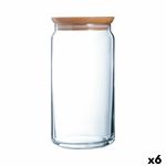 Casa si Gradina - Bucatarie si vesela - Organizare si depozitare bucatarie - Borcane si capace - Borcan Luminarc Pav Transparent Sticla (1,5 L) (6 Unitati) - Infinity.ro