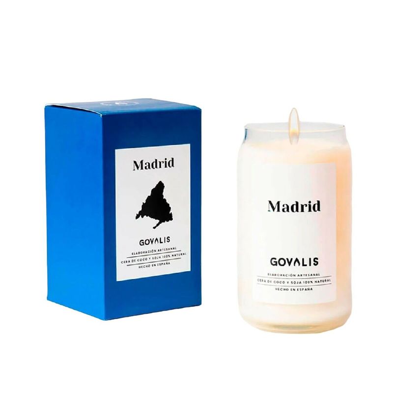 Casa si Gradina - Decoratiuni - Aromaterapie si lumanari - Lumanari si candele - Lumanare Parfumata GOVALIS Madrid (500 g) - Infinity.ro