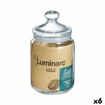 Casa si Gradina - Bucatarie si vesela - Organizare si depozitare bucatarie - Borcane si capace - Borcan Luminarc Club Transparent Sticla 1,5 L (6 Unitati) - Infinity.ro