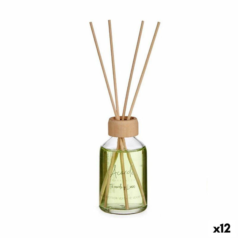 Casa si Gradina - Decoratiuni - Aromaterapie si lumanari - Odorizante camera - Betisoare Parfumate Lamaie verde Ceai Verde 50 ml (12 Unitati) - Infinity.ro